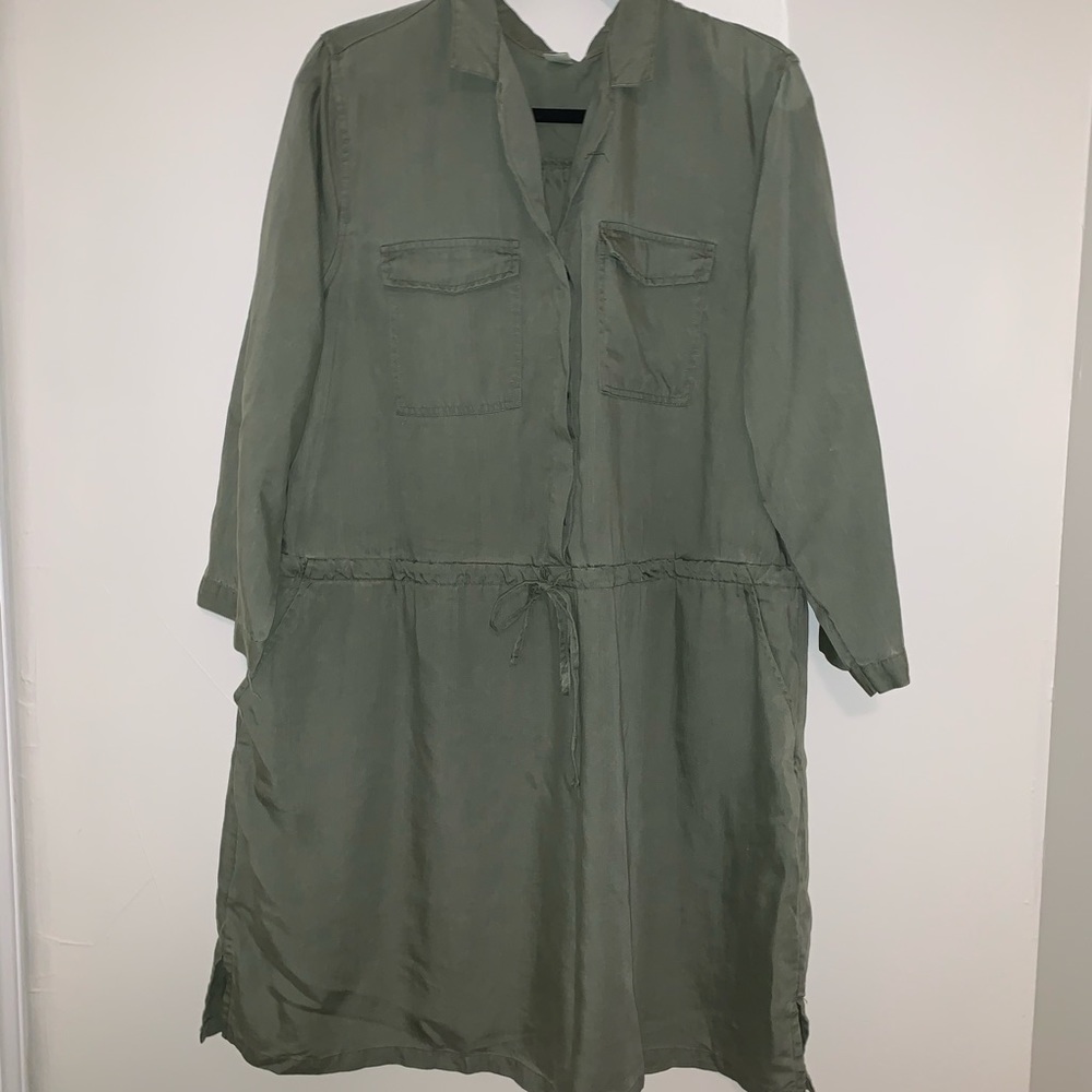 Utility shift dress